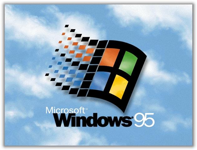 Pantalla de carga de Windows 95